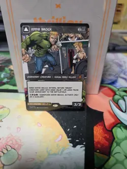 Eddie Brock Borderless Regular - Marvel'S Spider-Man MTG-NM - Image 1