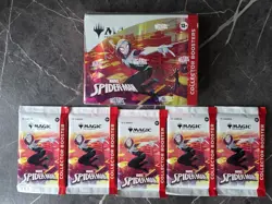 🔥 Magic The Gathering MTG Spider-Man Collector Booster Box & 5x packs 🔥 - Image 2