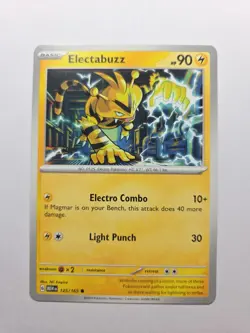Electabuzz 125/165 Sv: Scarlet And Violet 151 Common Non Holo Near Mint Pokemon - Image 1