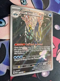 Clawitzer 141/132 Illustration Rare Pokemon Mega Evolution NM - Image 2