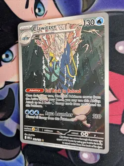Clawitzer 141/132 Illustration Rare Pokemon Mega Evolution NM - Image 3