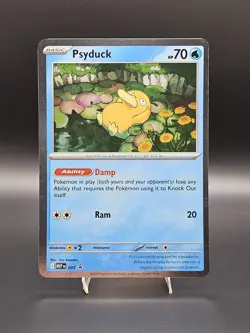 Pokemon TCG Psyduck MEP 007 Mega Evolution Pokemon Blister Promo - Image 1
