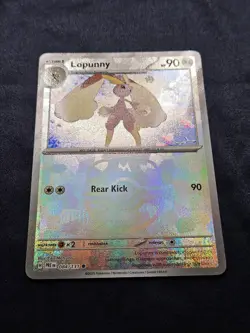 Lopunny NM Master Ball Pattern 084/131 Sv: Prismatic Evolutions Pokemon TCG Holo - Image 3