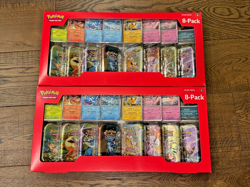 NEW LOT OF 2 - Pokemon Prismatic Evolutions 8 Mini-Tins with Promo Cards Costco - Image 1