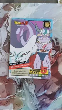 Carte Dragon Ball Carddass Part 3 Grand Combat 557 Super Battle card Freezer rar - Image 1