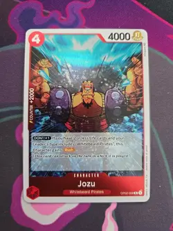 OP02-008 Jozu Rare One Piece TCG Card Paramount War - Image 1