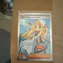 Pokemon TCG Mega Evolution Lillie’s Determination Full Art Trainer Card 169/132 - Image 1