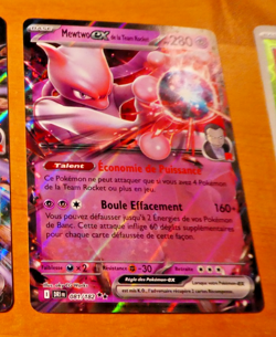 POKEMON RIVALITES DESTINEES CARD RARE HOLO CARTE MEWTWO EX 081/182 DRI FR NM - Image 1