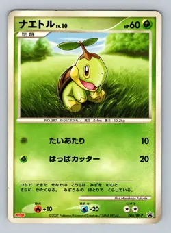 Pokemon Card Japanese - Turtwig 005/DP-P - Meiji Promo - Image 1