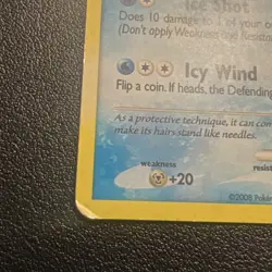 Pokemon TCG Glaceon Holo Rare Card 20/100 Majestic Dawn LP - Image 4