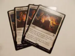 Slip On the Ring x4MTG Lord of the Rings White Common Instant NM/M - Image 1