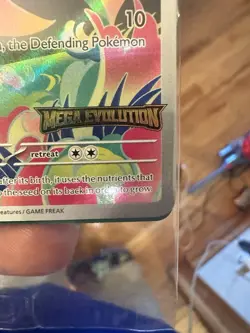 Bulbasaur Mega Evolution IR Stamped Promo Card 133/132 Illustration Rare Pokemon - Image 4