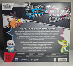 Pokemon - Black Bolt & White Flare - Poster Collection - New Sealed - Image 2
