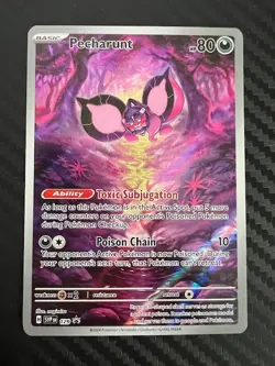 Pokemon TCG Pecharunt 129 Scarlet & Violet Promo Holo NM - Image 1