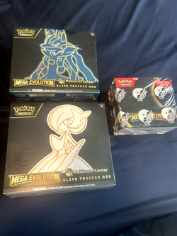 Pokemon Center Mega Evolution ETB Set & Booster Box - Image 1