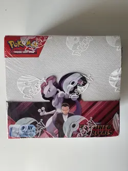 Pokemon TCG Destined Rivals Booster Box 36 Packs | LOOSE SEAL with acrylic - Image 1