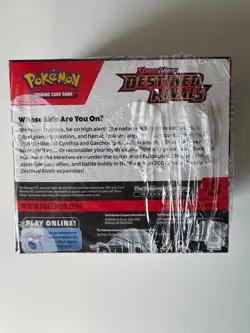 Pokemon TCG Destined Rivals Booster Box 36 Packs | LOOSE SEAL with acrylic - Image 2