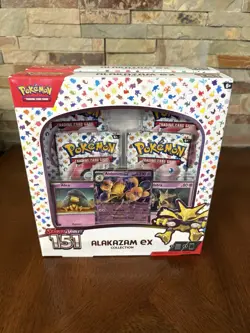 Pokemon 151 Scarlet & Violet Alakazam ex Collection Booster Box TCG Sealed - Image 1