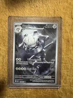 Steelix 150/132 Illustration Rare IR Pokemon TCG Mega Evolutions NM/M - Image 1