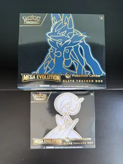 Pokemon TCG Mega Evolution Pokemon Center Elite Trainer Box ETB *Set Of 2* - Image 1