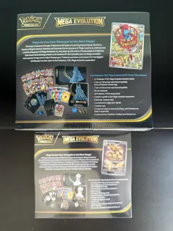 Pokemon TCG Mega Evolution Pokemon Center Elite Trainer Box ETB *Set Of 2* - Image 2