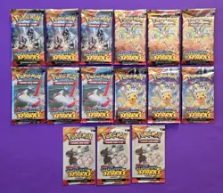 Pokemon TCG S&V Surging Sparks Booster Pack Artwork Lot +BONUS LE Promo Fun Pack - Image 3