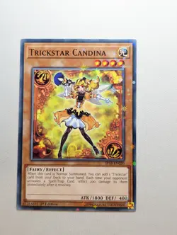 Trickstar Candina - SP18-EN020 - Starfoil Rare 1st Edition VLP - Image 1