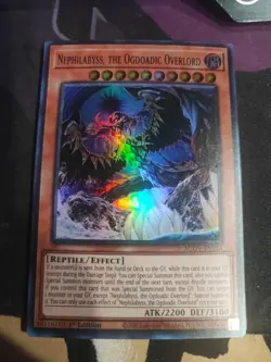 Nephilabyss, the Ogdoadic Overlord - AGOV-EN016 Super Rare | Yu-Gi-Oh! Card - Image 1