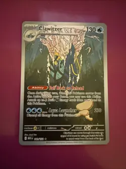 Clawitzer 141/132 Full Art NM/M Mega Evolutions Pokemon Card - Image 1