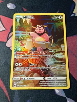 Miltank GG24/GG70 Holo 2023 Crown Zenith Galarian Gallery Pokemon Card NM - Image 1