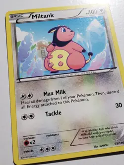 Miltank 93/116 VLP / NM - Plasma Freeze Pokemon Card - MAHOU Art - Image 2