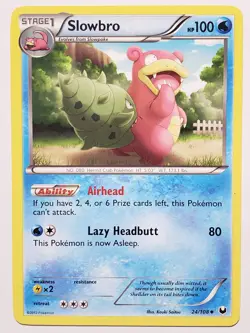 Slowbro 24/108 VLP - Dark Explorers Pokemon Card - Kouki Saitou Art - Image 1