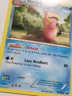 Slowbro 24/108 VLP - Dark Explorers Pokemon Card - Kouki Saitou Art - Image 2