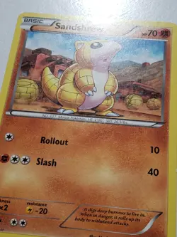 Sandshrew 78/149 LP - Boundaries Crossed Pokemon Card - Naoki Saito Art - Image 2
