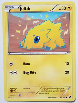 Joltik 41/108 VLP / NM - Dark Explorers Pokemon Card - MAHOU Art - Image 1