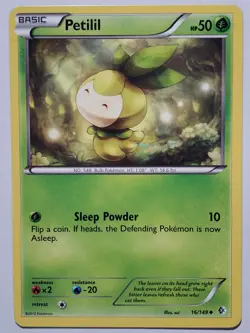 Petilil 16/149 VLP - Boundaries Crossed Pokemon Card $2 Combined Ship - sui Art - Image 1