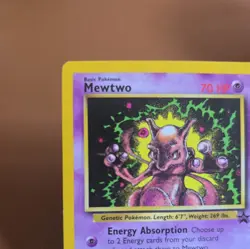 Pokemon Mewtwo TCG Black Star Promo Card 14 Wizards of the Coast - Image 3