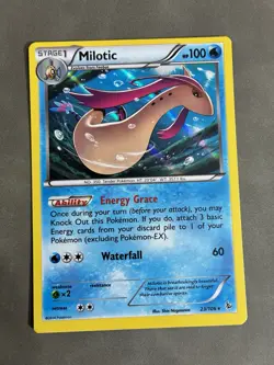 Milotic 23/106 Flashfire Holo Rare Pokemon Card LP - Image 1