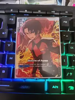 Battle Of Aces - Newtype Rising #GD01-111 R+ - NM / Mint Gundam Card Game - Image 1