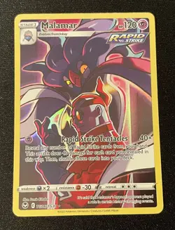 Malamar - SWSH Silver Tempest TG06/TG30 - Rare Pokemon TCG Card NM Near Mint - Image 1