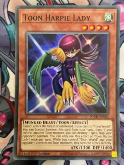 YuGioh Toon Chaos TOCH First Edition Choose Card ULTRA SECRET SUPER RARE - Image 3