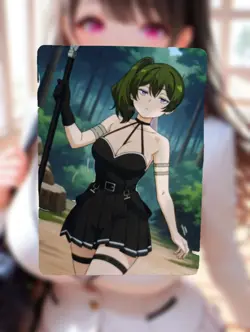 Ubel Frieren: Beyond Journey's End Anime Waifu Sexy Goddess Doujin Hentai Card - Image 1