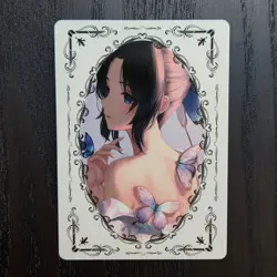 FANTASY SHRINE Demon Slayer Shinobu Kocho Waifu Goddess Story Holo Card R119 - Image 5