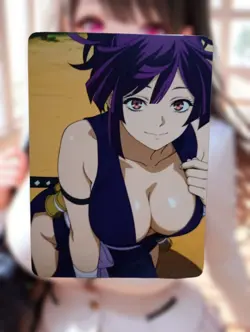 Yuzuriha Hell's Paradise: Jigokuraku Anime Waifu Goddess Doujin Lewd Hentai Card - Image 1
