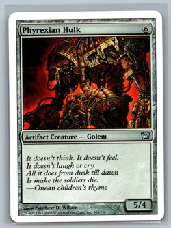 Magic The Gathering 9th Edition Phyrexian Hulk #306/350 MTG TCG CCG Ninth - Image 1