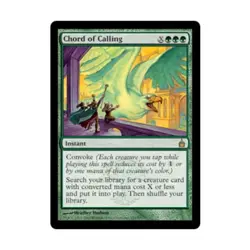 WOTC MtG Ravnica Chord of Calling (R) EX - Image 1
