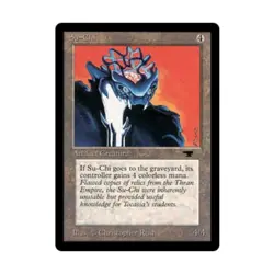WOTC MtG Antiquities Su-Chi (U) EX - Image 1