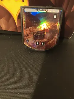 MTG Ultra Pro Relic Token Relentless Collection Foil Treasure. - Image 1