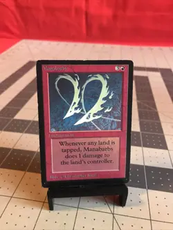 Vintage 1993 MTG Beta Edition Manabarbs Card - Image 1