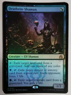 Mtg Deathrite Shaman RVR ( Foil ) - Image 1